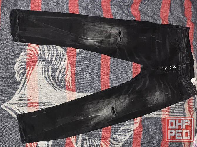 Джинсы черные dsquared2 S71LB0589 S30342 slim Донецк - изображение 4