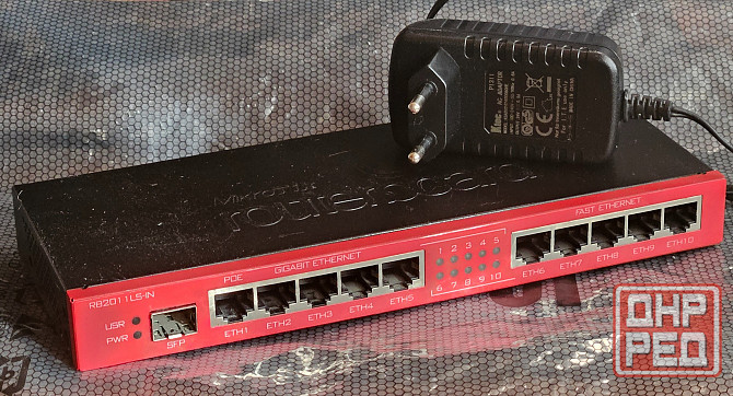 Роутер Mikrotik RB2011LS-IN. Макеевка - изображение 1