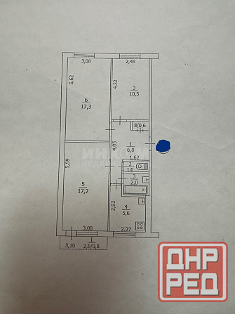 Продам 3к кв. Комарова 34 с а.о. Луганск - изображение 6