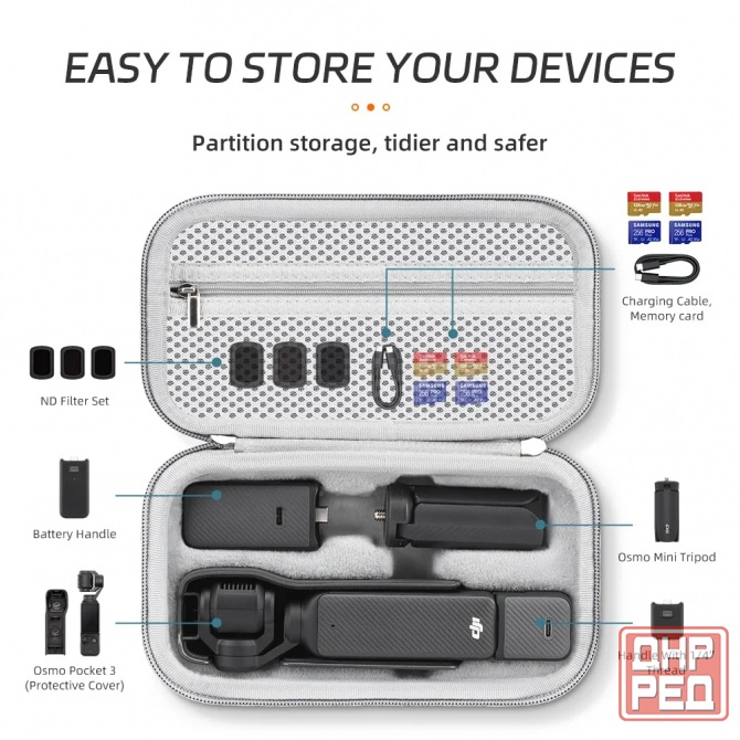 Кейс (сумка, чехол) для DJI Osmo Pocket 3 Шахтерск - изображение 1