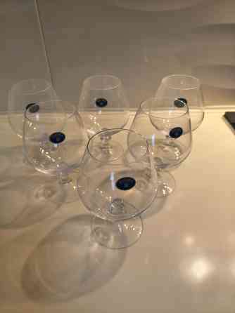 Набор бокалов для коньяка, бренди Angela, 400 мл, 6 шт. Новые Донецк