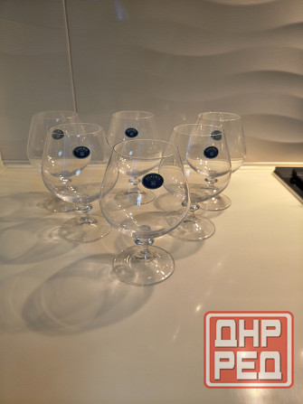 Набор бокалов для коньяка, бренди Angela, 400 мл, 6 шт. Новые Донецк - изображение 2