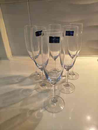 Набор бокалов для шампанского Martina 220 мл, 6 шт. Новые Донецк