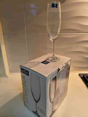 Набор бокалов для шампанского Martina 220 мл, 6 шт. Новые Донецк