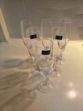 Набор бокалов для шампанского Martina 220 мл, 6 шт. Новые Донецк