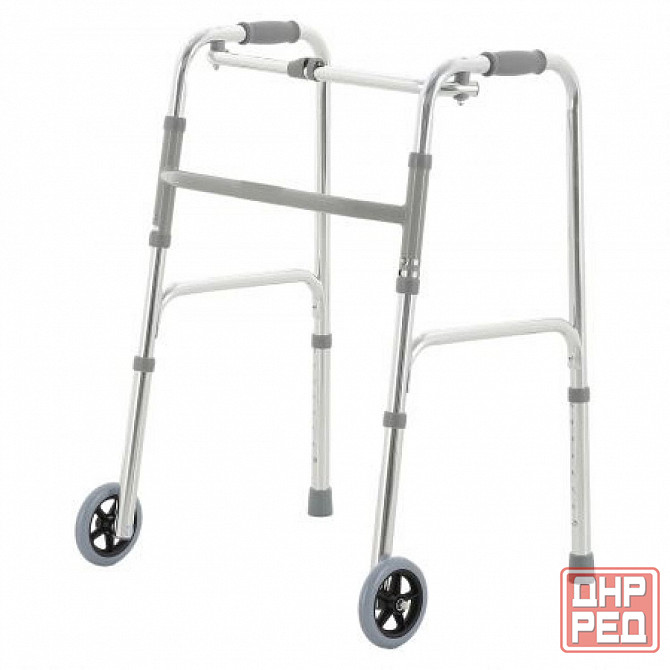 Продам стул-туалет на колесах и ходунки на колесах Макеевка - изображение 1