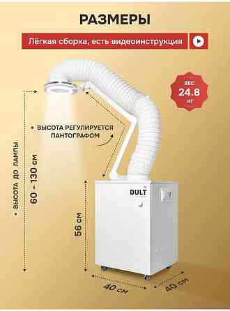 Маникюрная/педикюрная вытяжка Донецк