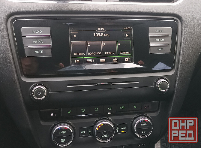 Оригинальная штатная магнитола skoda octavia А7 Донецк - изображение 7