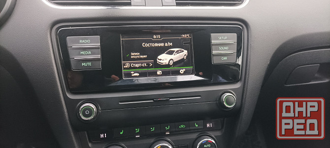 Оригинальная штатная магнитола skoda octavia А7 Донецк - изображение 3