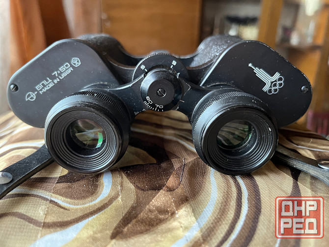 Бинокль Бпц 7х50 Зомз "олимпиада 80" 1978г. Донецк - изображение 1