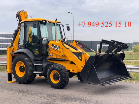 Аренда и услуги экскаватора погрузчика JCB Донецк