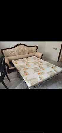 Продам кожаный диван и кресла Донецк