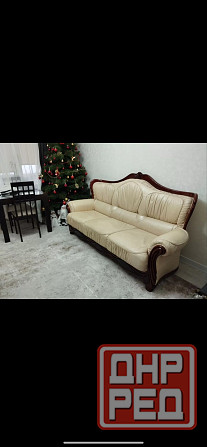 Продам кожаный диван и кресла Донецк - изображение 4