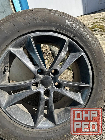Резина летняя Kumho 215/60 r16 с дисками Донецк - изображение 3