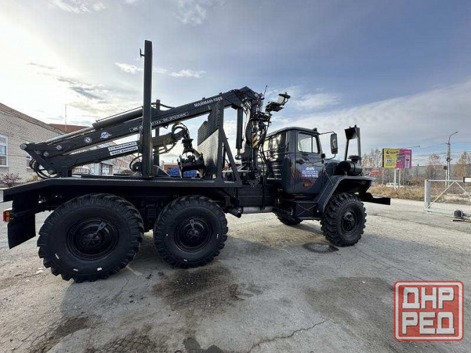 Лесовоз урал-5557 с новым манипулятором Майман 2026 - готов к работе Вологда - изображение 5