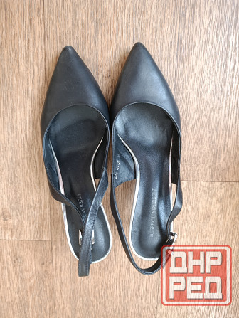 Туфли-слингбеки р.38, натуральная кожа Донецк - изображение 2