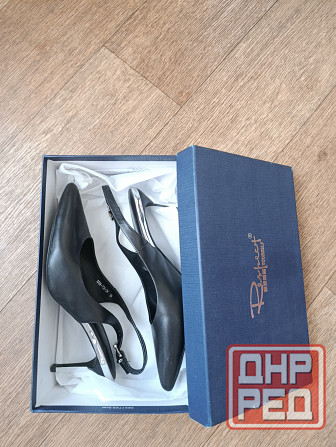 Туфли-слингбеки р.38, натуральная кожа Донецк - изображение 1