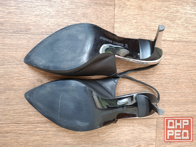 Туфли-слингбеки р.38, натуральная кожа Донецк - изображение 5