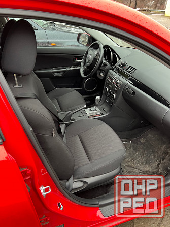 Продам мазду 3 автомат один владелец 37 пробег без пробега зимой красный цвет классика Донецк - изображение 4