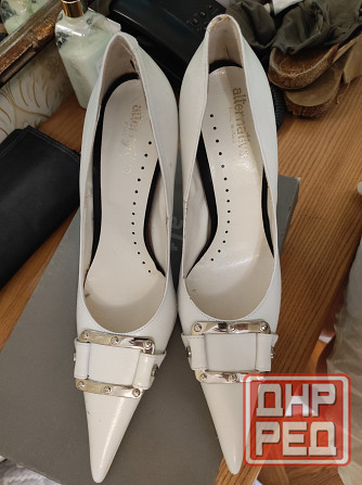 Продам белые туфли, Италия Донецк - изображение 3