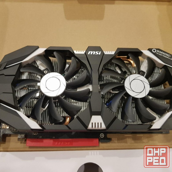 Видеокарта MSI GeForce GTX 1060 3GT OC 192bit GDDR5 Донецк - изображение 1