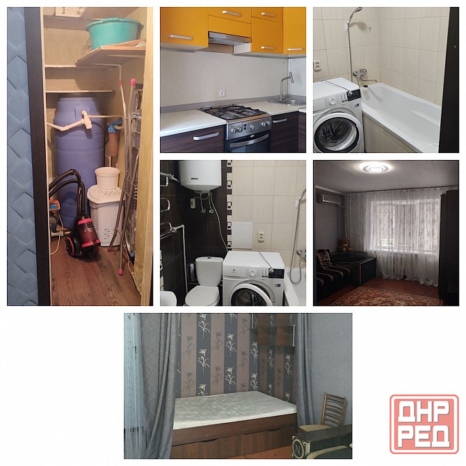 1к ост.3-5 пл.Грибиниченко с мебелью этаж 2/9 Макеевка - изображение 1