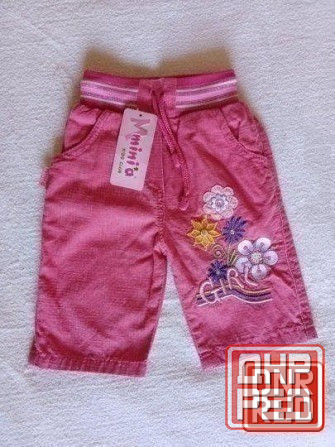 Джинсы на девочку 74 /96 9 мес. - 1 год Донецк - изображение 1