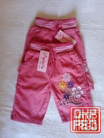 Джинсы на девочку 74 /96 9 мес. - 1 год Донецк - изображение 2