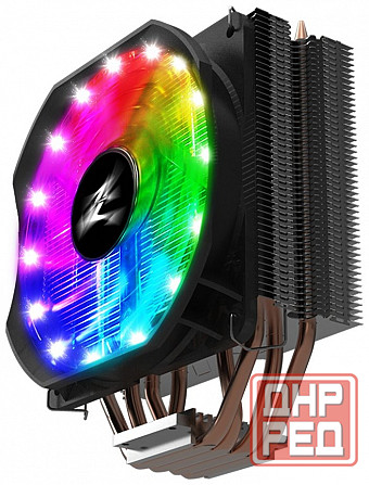Кулер для процессора Zalman Cnps9x Optima Rgb, серебристый/черный/Rgb (арт-7808) Макеевка - изображение 1