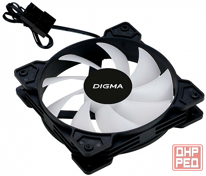 Вентилятор Digma Dfan-Frgb1, размер 120x120x25мм (арт-2655) Макеевка - изображение 1