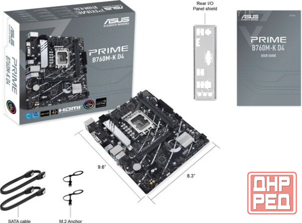 Материнская плата Asus Prime B760m-K D4 Socket 1700 B760 2xddr4 1xpci-E 16x 2xpci-E 1x 4xsata Iii Ma Макеевка - изображение 2