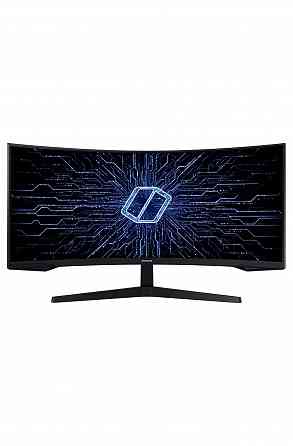 Игровой монитор 34" Samsung Odyssey G5 C34g55twwi, 3440х1440, 165 гц, Va, изогнутый, черный (Lc34g55 Макеевка