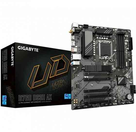 Материнская плата Gigabyte B760 Ds3h, Atx, Ddr5 (арт-2687) Макеевка