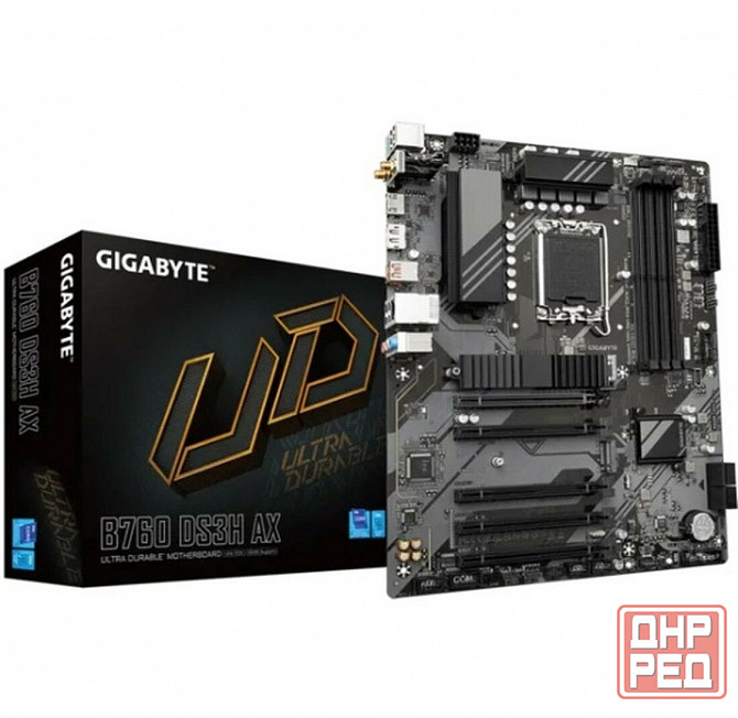 Материнская плата Gigabyte B760 Ds3h, Atx, Ddr5 (арт-2687) Макеевка - изображение 1