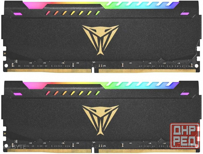 Оперативная память Ddr4 2x16gb 3200mhz Patriot Pvsr432g320c8k Viper Steel Rgb Rtl Gaming Pc4-25600 C Донецк - изображение 1