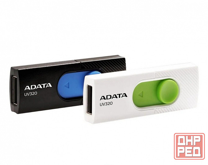 Флэш-накопитель A-Data Uv320 32гб, Usb3.2, черный/синий(Auv320-32g-Rbkbl) (арт-7834) Макеевка - изображение 3