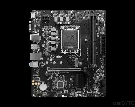 Материнская плата Msi Pro B760m-E Ddr5, Lga 1700, Intel B760, Matx, Ret (арт-3397) Макеевка
