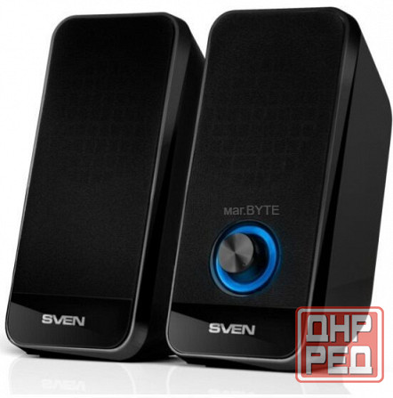 Колонки 2.0 Sven 320 черный (Sv-014636) (арт-9949) Макеевка - изображение 1