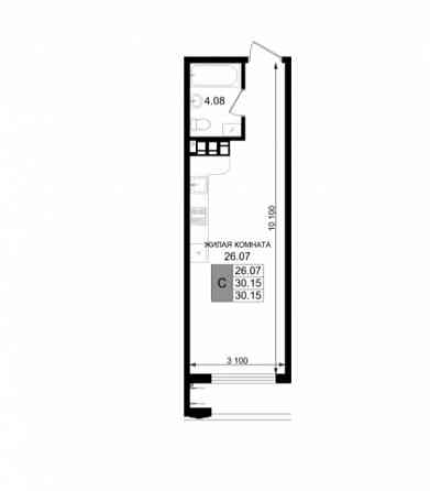 Квартира в новостройке на море Новороссийск