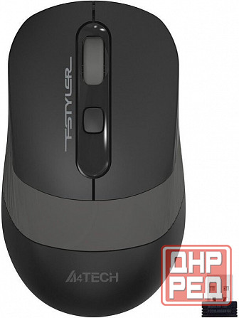 A-4tech мышь Fstyler Fg10s черный/серый оптическая (2000dpi) беспроводная Usb [1204030] (арт-3759) Макеевка - изображение 2
