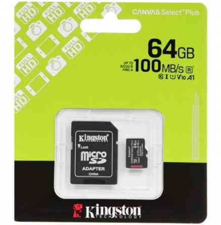 Карта памяти Kingston Microsdxc 64 гб [Sdcs3/64gb] (арт-2507) Макеевка