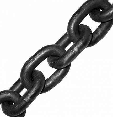 Цепь 6 х 18 мм грузоподъемная из стали класса 8 00001128 Аксай