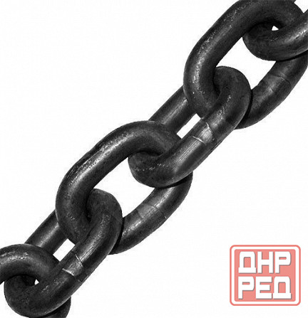 Цепь 6 х 18 мм грузоподъемная из стали класса 8 00001128 Аксай - изображение 1