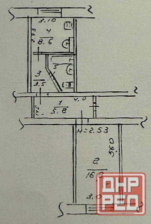 Продаётся 1- комн.квартира 38,2 кв.м. Мариуполь - изображение 10