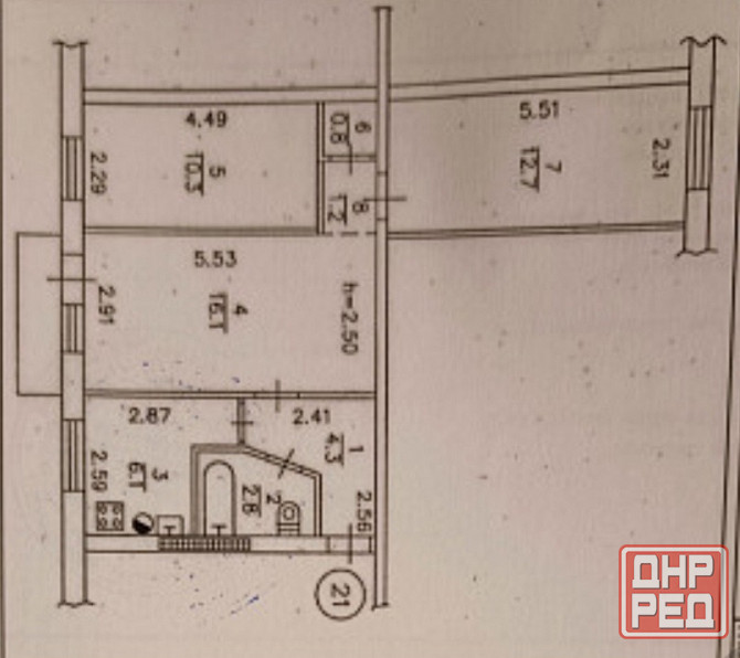 Продам 3 комн Симашко Донецк - изображение 3