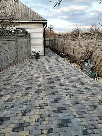 Тротуарная плитка , Укладка тротуарной плитки в Донецке Донецк