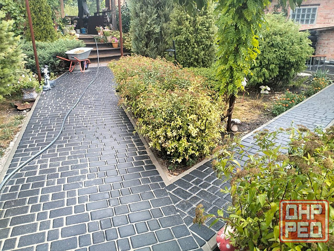 Тротуарная плитка , Укладка тротуарной плитки в Донецке Донецк - изображение 3