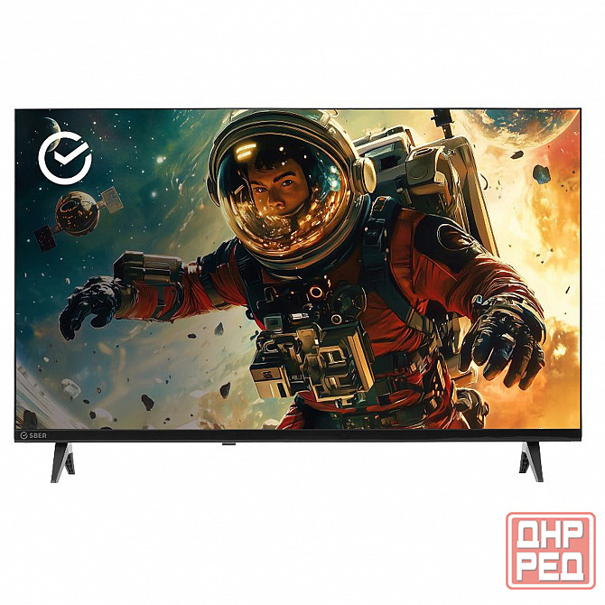 32" (80 см) Телевизор Sber SDX-32H2124 черный Донецк - изображение 1