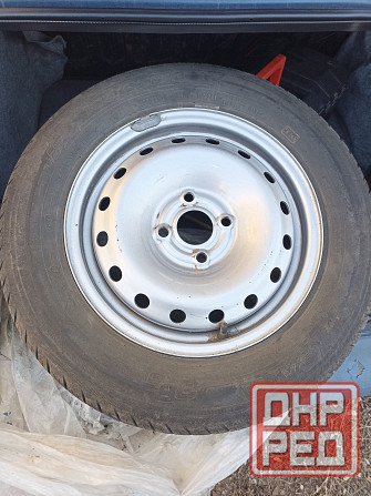 Колеса на Ланос lanos (диски+шины летние) Макеевка - изображение 1