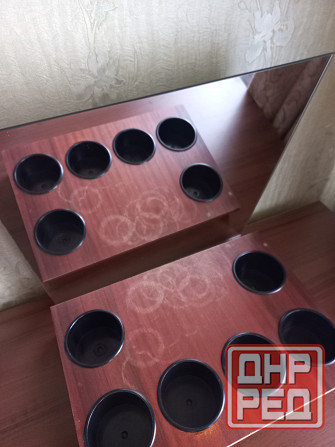 Зеркало/Полка-бар в шкаф ссср Донецк - изображение 1